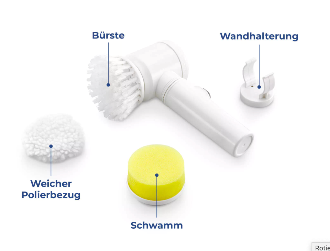 3in1 Reinigungsbürste