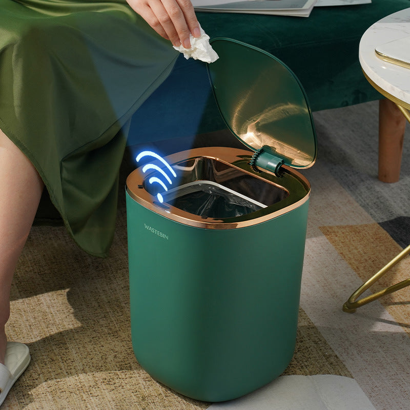 Smart-Mülleimer mit Sensor